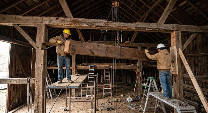 Barn Beam Reconstruction Service
